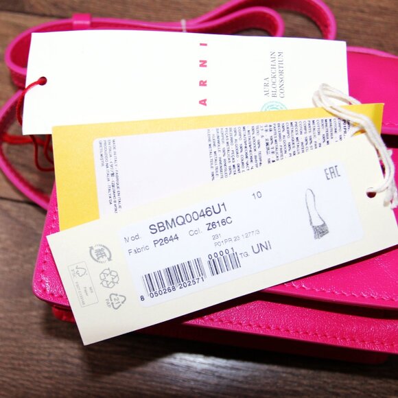 BNWT SS23 MARNI TRUNK SOFT CROSSBODY BAG - Picture 5 of 8